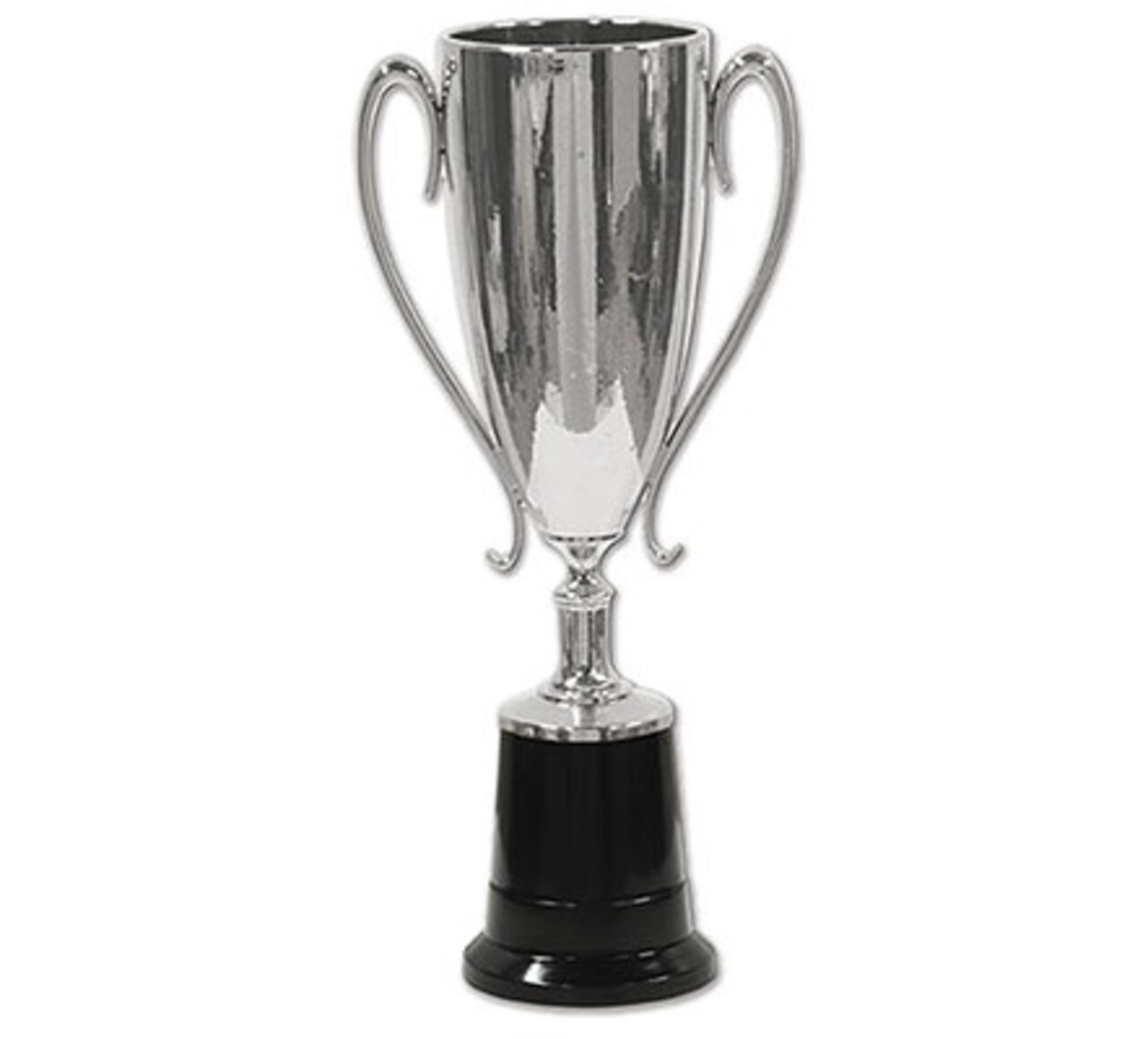 Beistle Pack of 6 Silver Trophy Cup Award Party Favors and Decorations 8.5"